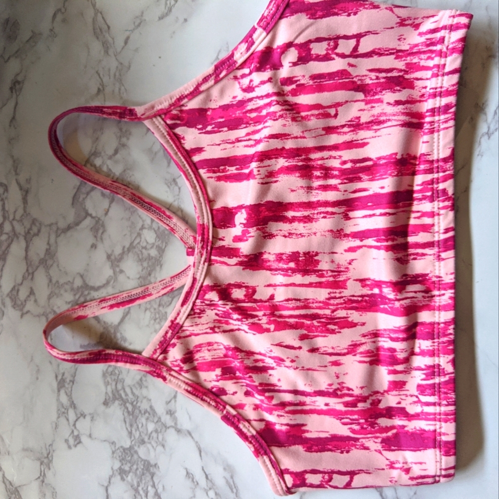 NWT Z by Zella Girl's Pink Exercise Top.  Size L(10/12)